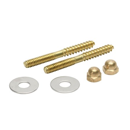 JUKI FURNITURE Toilet Bolts Set, Brass JU1676954